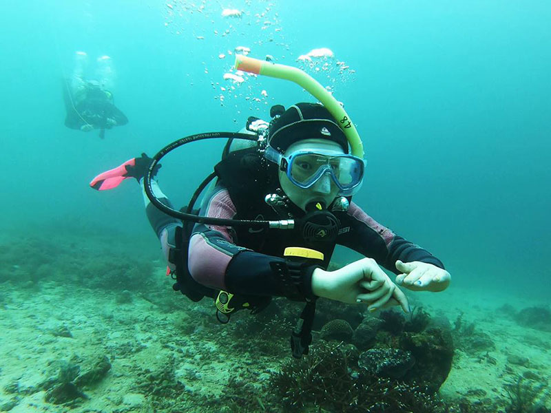 scuba diver buoyancy asia divers