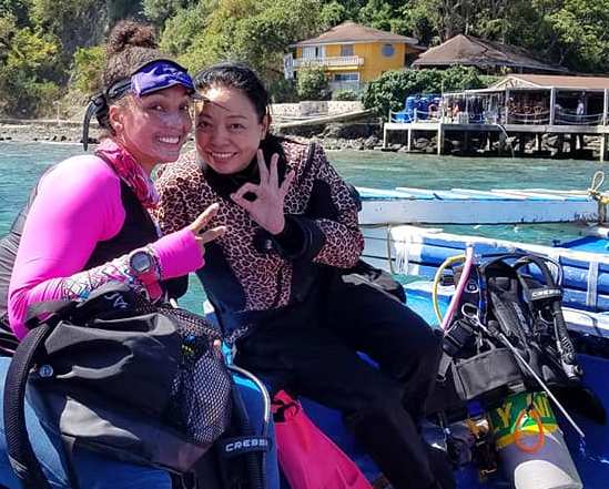 100 dives in Puerto Galera at Asia Divers