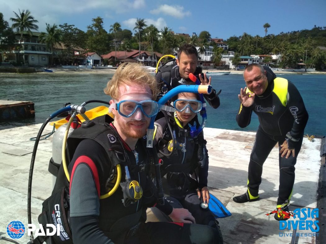 padi open water course puerto galera