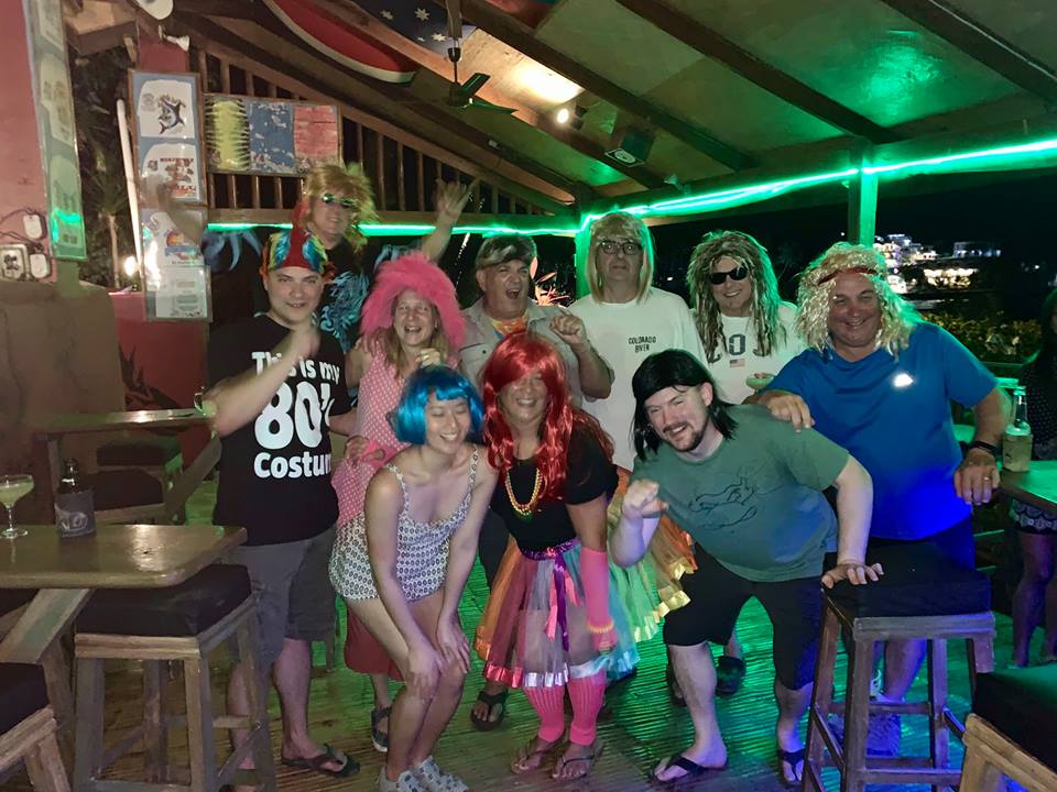 80s party sabang point bar