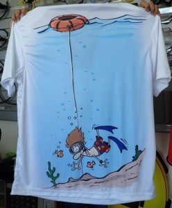 padi freediver shirt from Asia Divers Puerto Galera