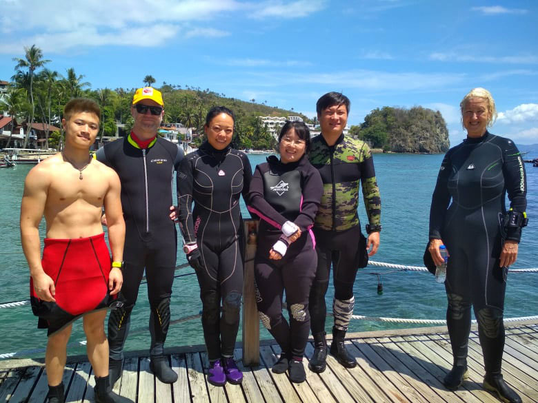 asia divers summer puerto galera philippines