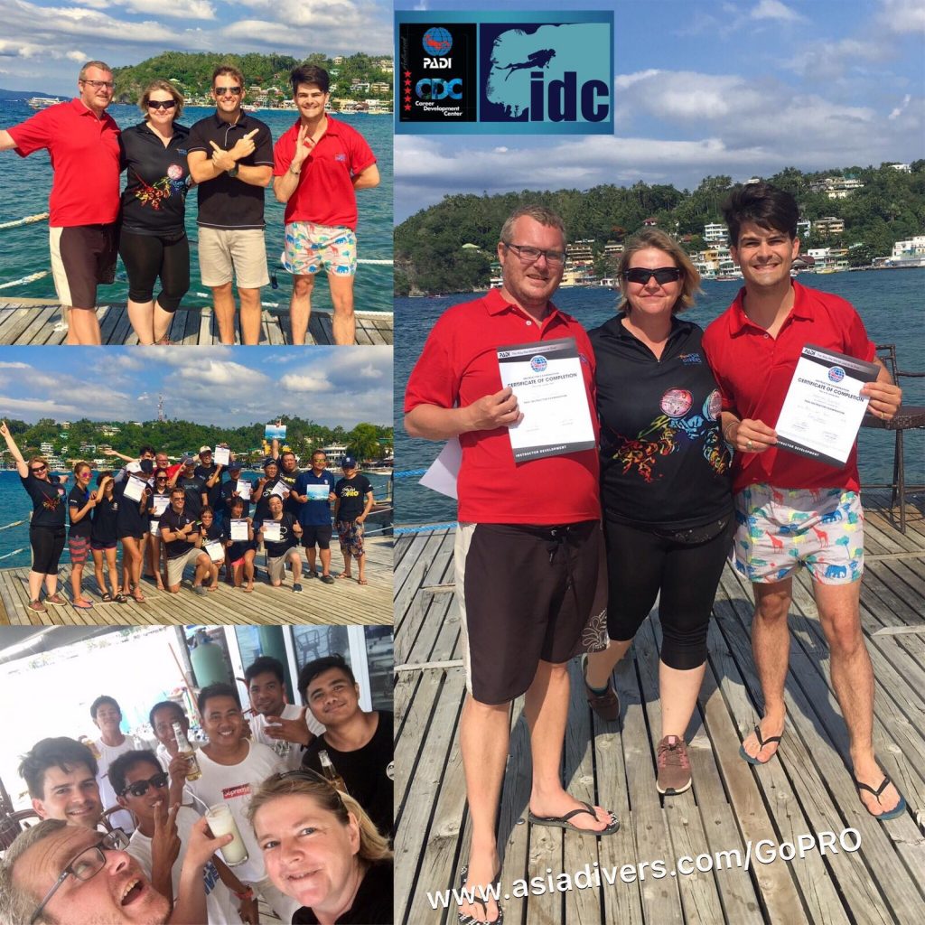 padi idc instructor course philippines