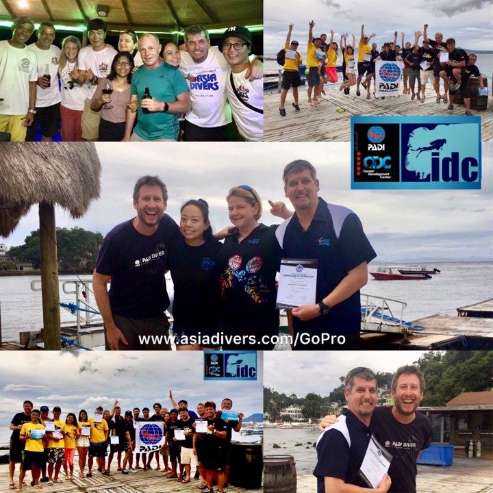 PADI instructors