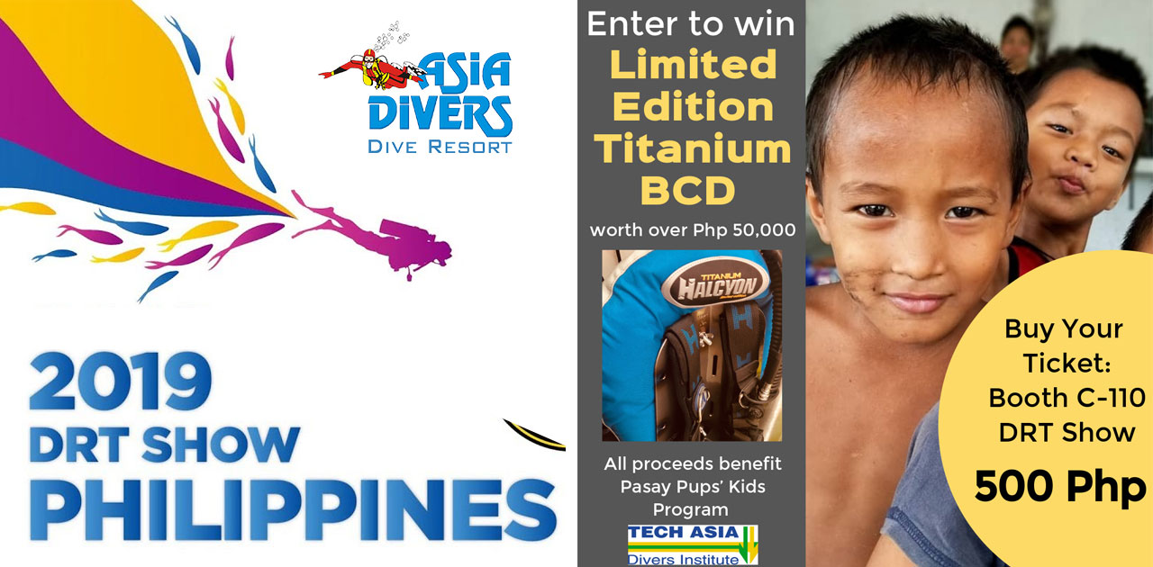 DRT Diveshow 2019 & Tech Asia Charity Raffle – Win a Limited Edition Titanium Infinity BCD System