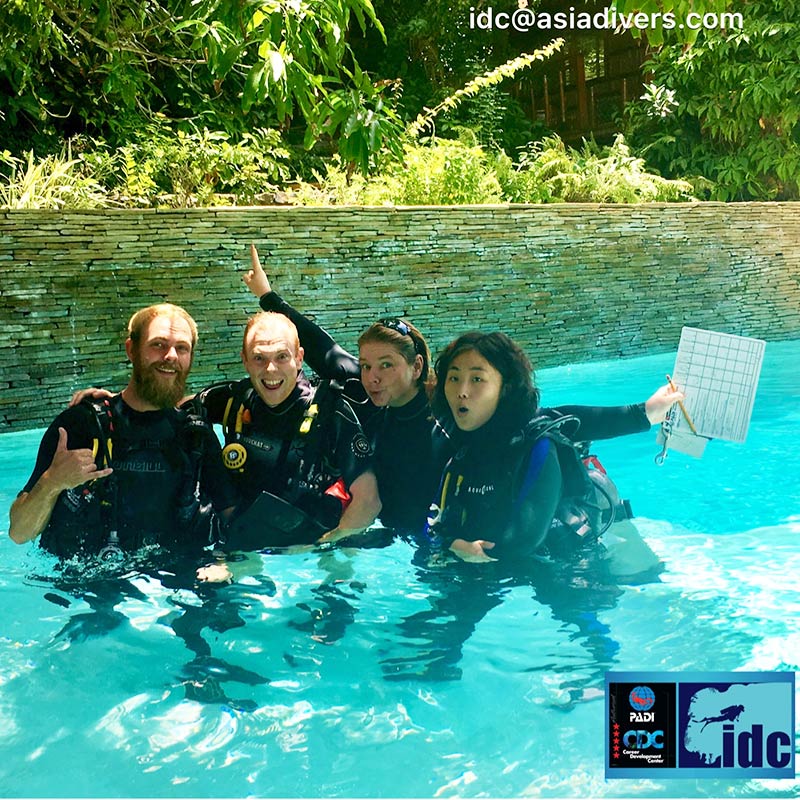 staff audit padi instructor course puerto galera philippines