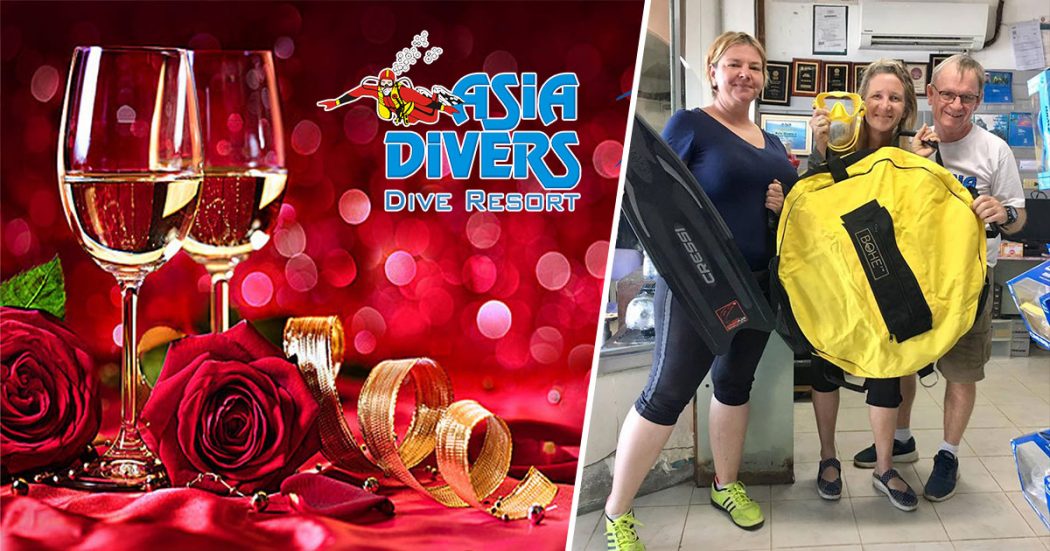 valentines day puerto galera asia divers el galleon resort philippines