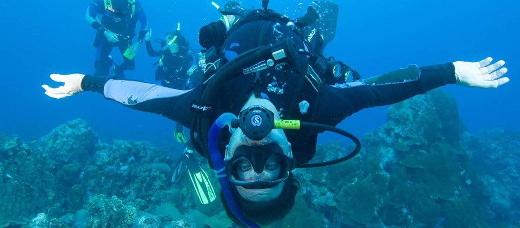 padi drift diver course puerto galera philippines