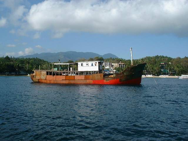 alma jane wreck dive puerto galera