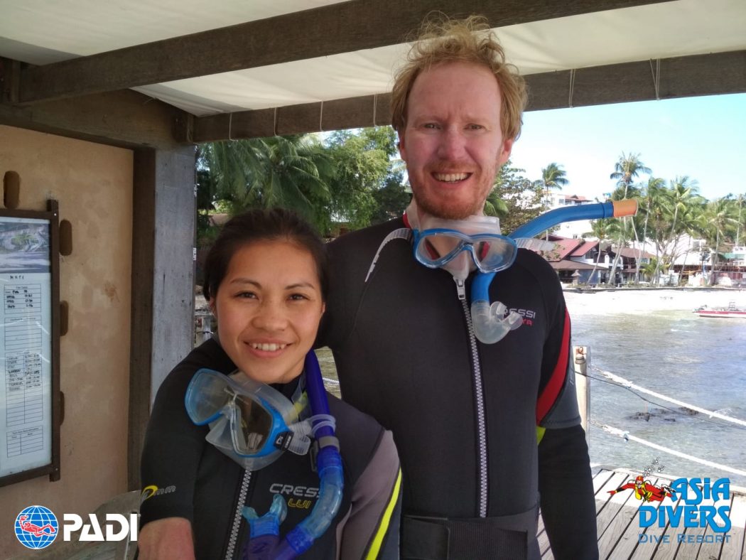 padi open water course sabang puerto galera