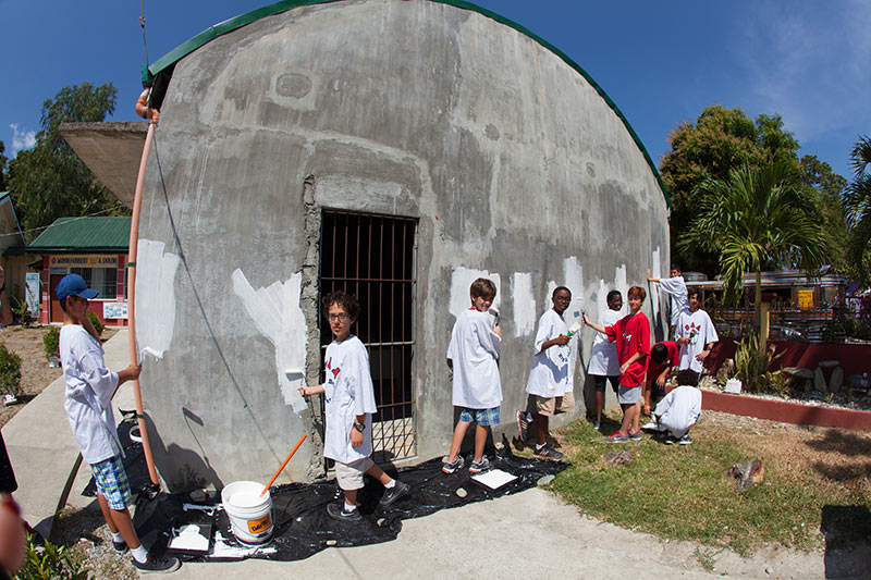 school student groups puerto galera community projects