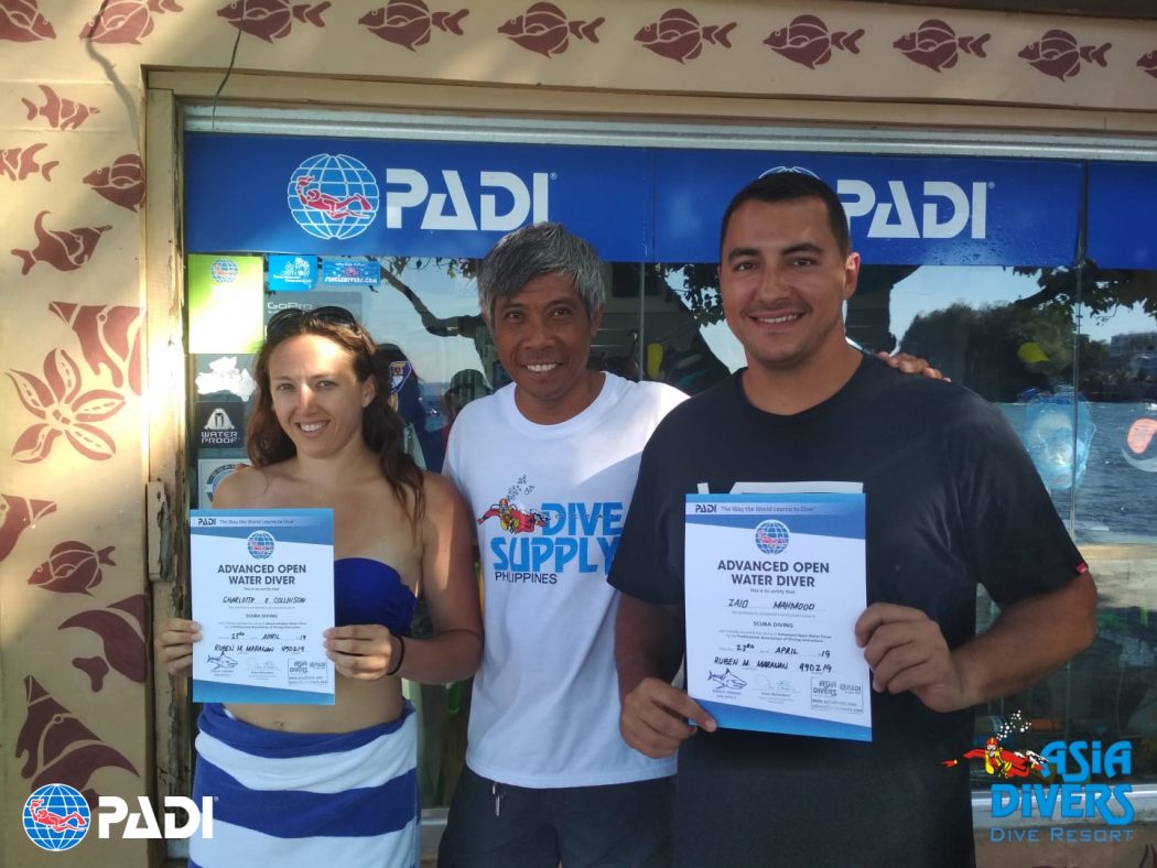 PADI Advanced Open Water Course Puerto Galera Philippines