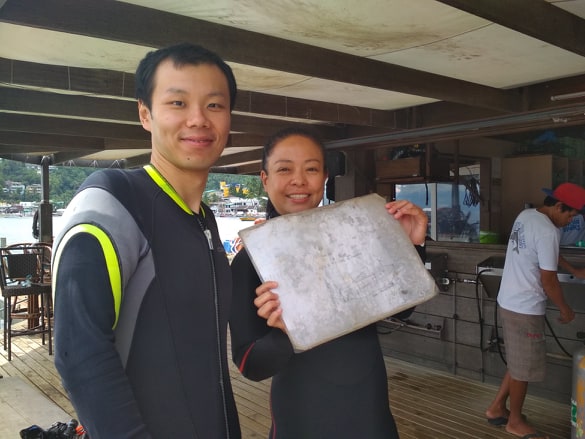 Diving on the Alma Jane in Puerto Galera