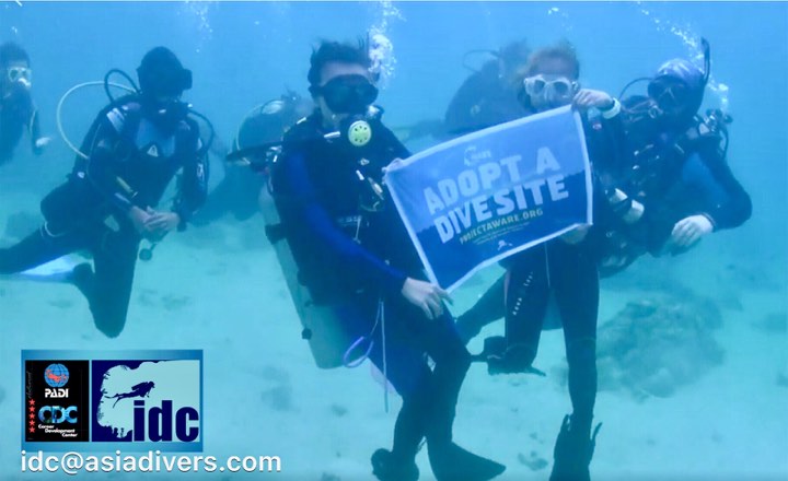 Project Aware dive against debris Puerto Galera