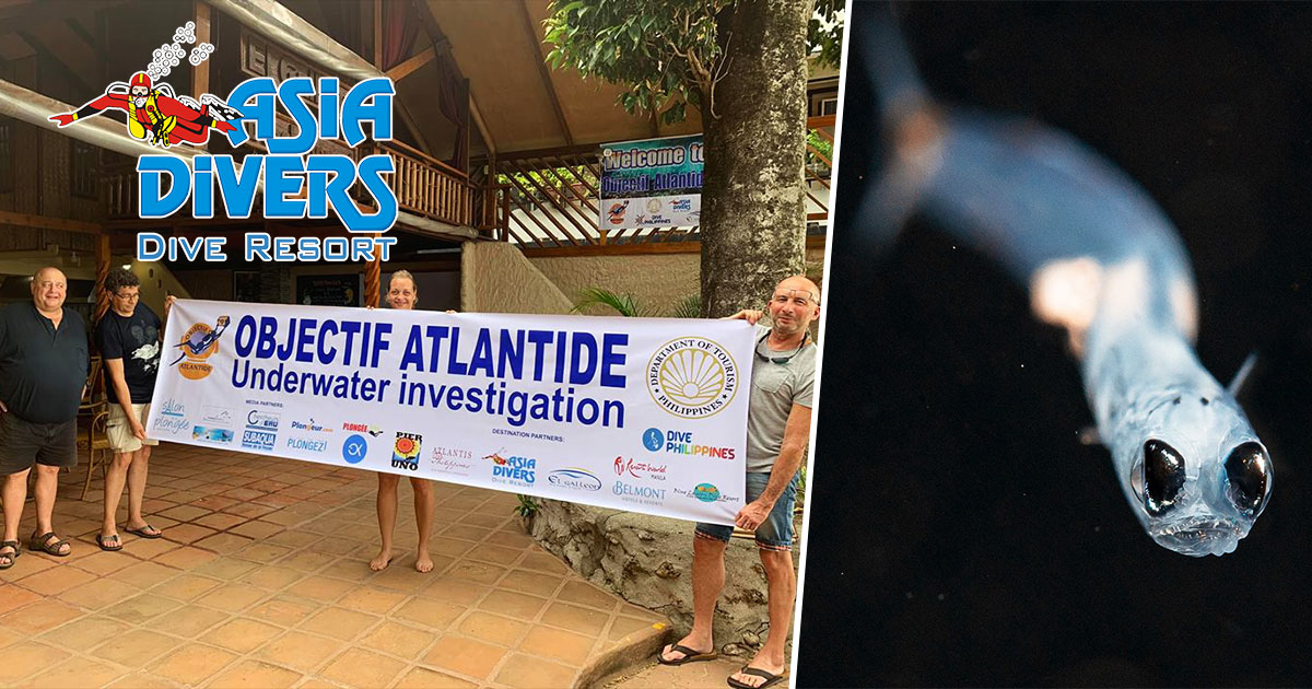 Objectif Atlantide Underwater Investigation kicks off!