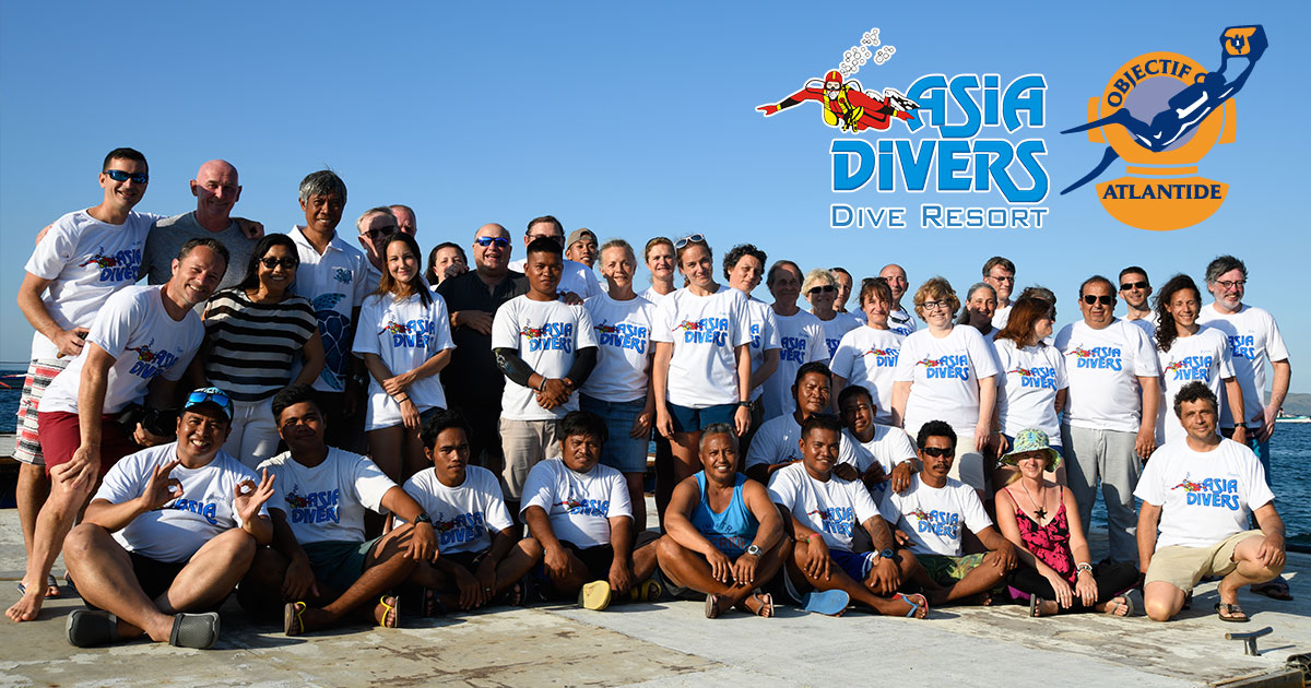 Objectif Atlantide Event Week at Asia Divers